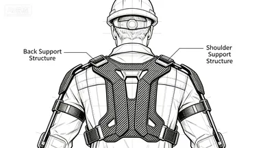 Carbon Fiber Exoskeleton Components